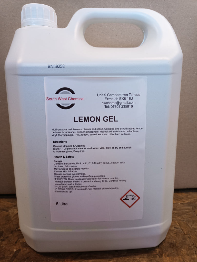 Lemon Gel 5litre